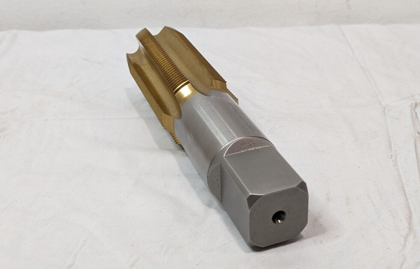 YG1 Straight Flute Plug Standard Hand Tap HSS TiN 1-1/2- 12 GH4 6FL T8316967