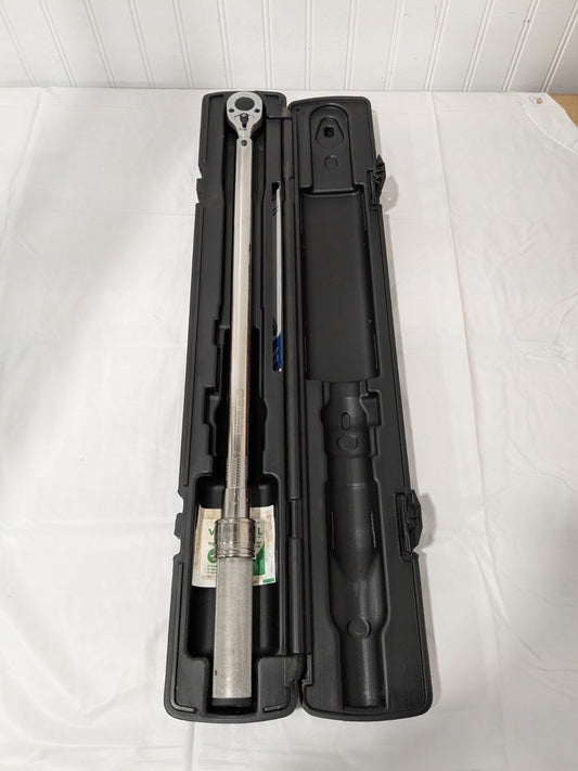 CDI Micrometer Torque Wrench: 1/2" Drive, 24-13/32" OAL 2503MFRMH USED
