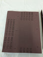 industrial 2 packs of 50 Sanding Sheets Medium Grade 80 Grit 70370804