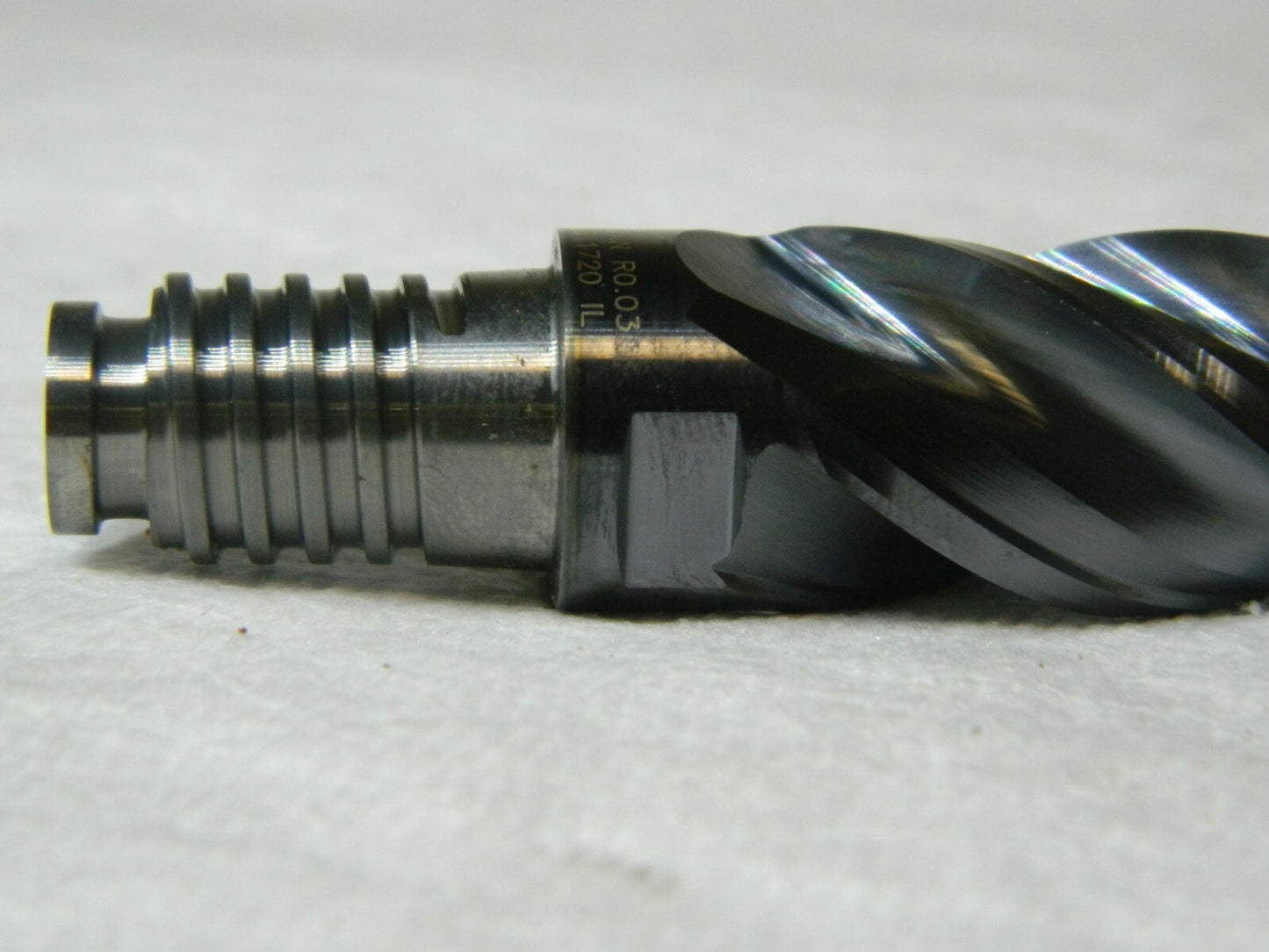 Kennametal End Mill Head 3/4" Diam 1-1/8" LOC 4 FL 0.03" Corner R
