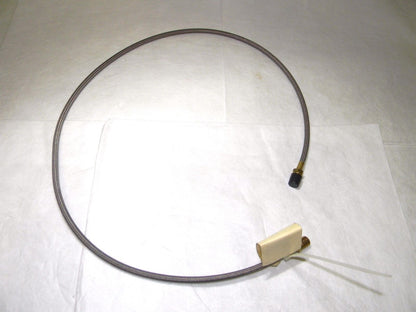 Flexible Metal Hose Assembly 1/4" x  48" Male Pipe Brass 03318698