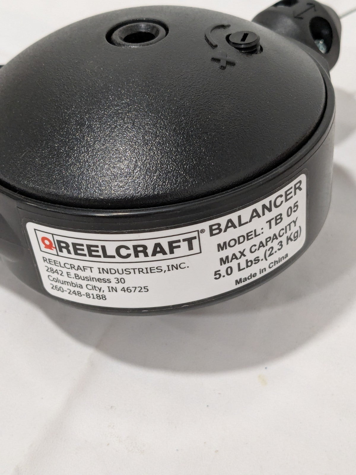 Reelcraft Tool Balancer: 5 lb Max Load, 6' Cable Length TB 05