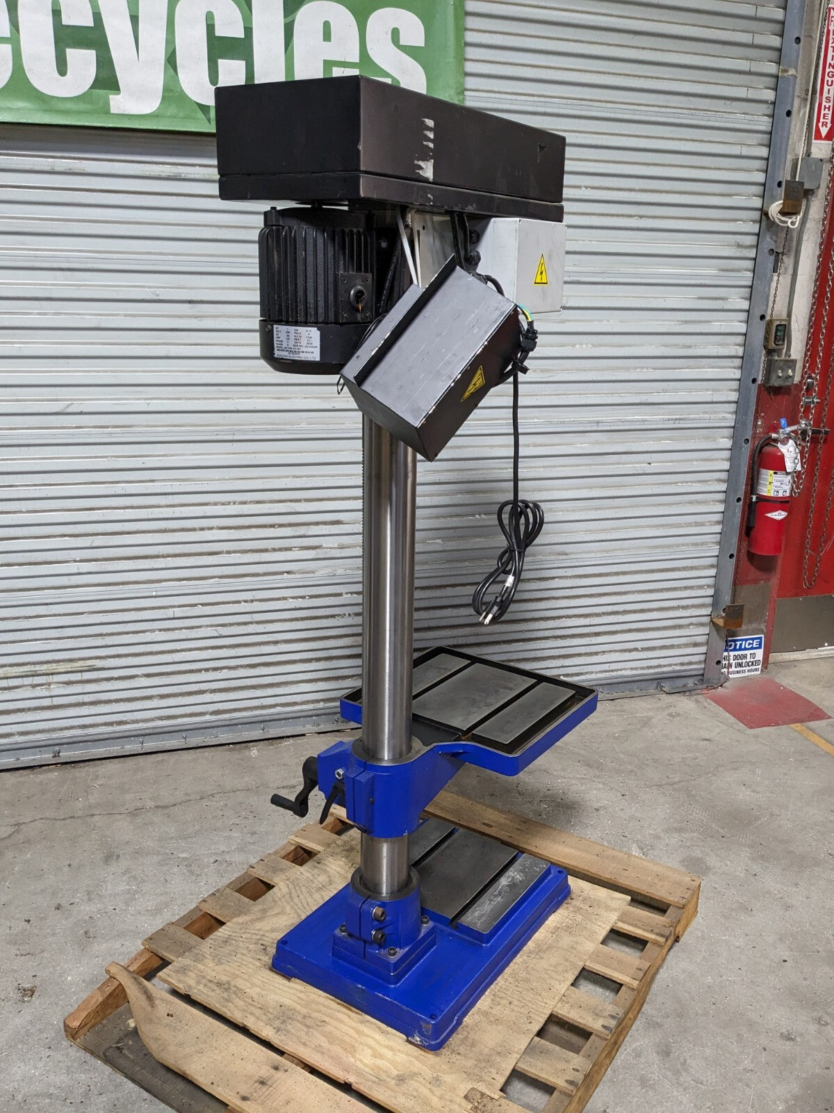 Vectrax 20" Electronic Variable Speed Drill Press 3MT 1HP 115V Parts / Repair