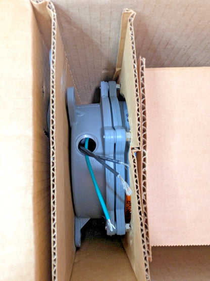 Federal Signal Resonating Horn Outdoor;/Indoor 120V 60Hz 105 dBa 55-120-1