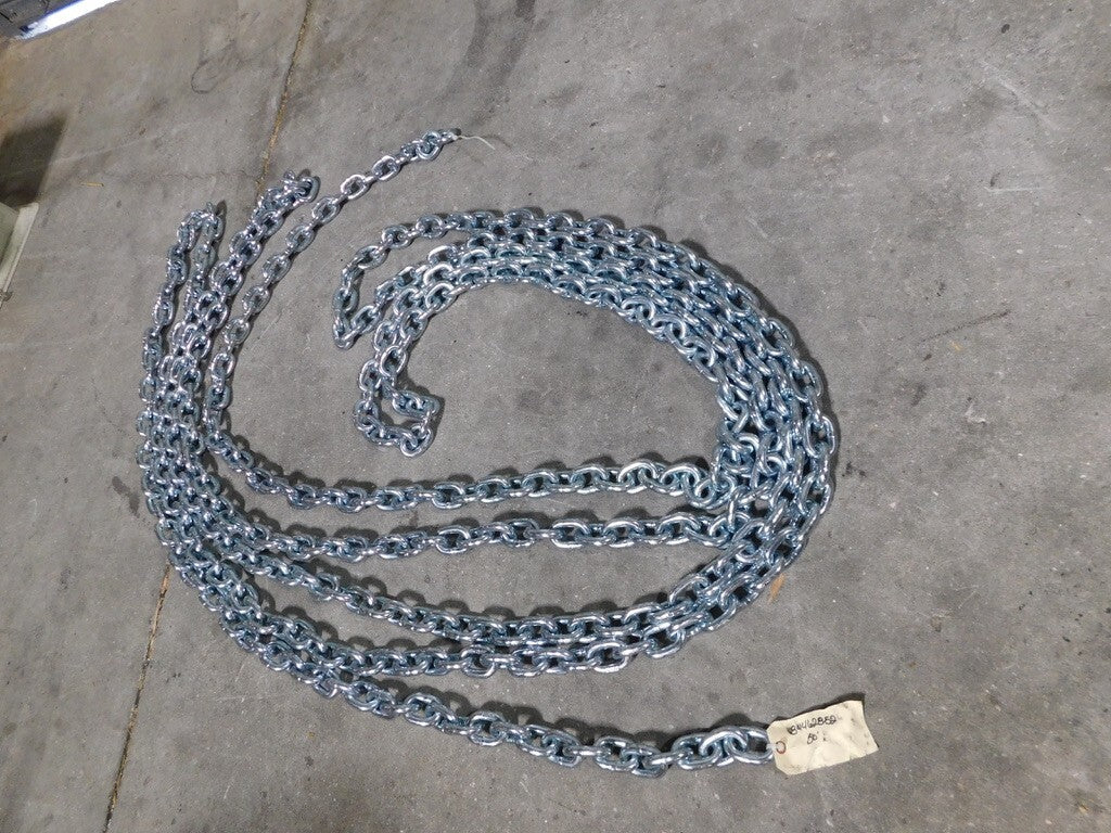 PEERLESS CHAIN 1/2" Welded Proof Coil Chain 50ft H0116-0811