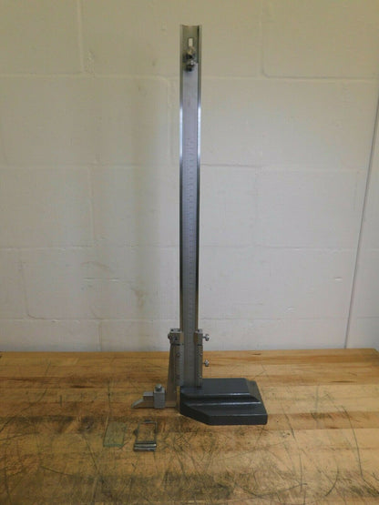 Pro-Grade Vernier Height Gage 0 to 18" Measurement 0.001" Graduation 6