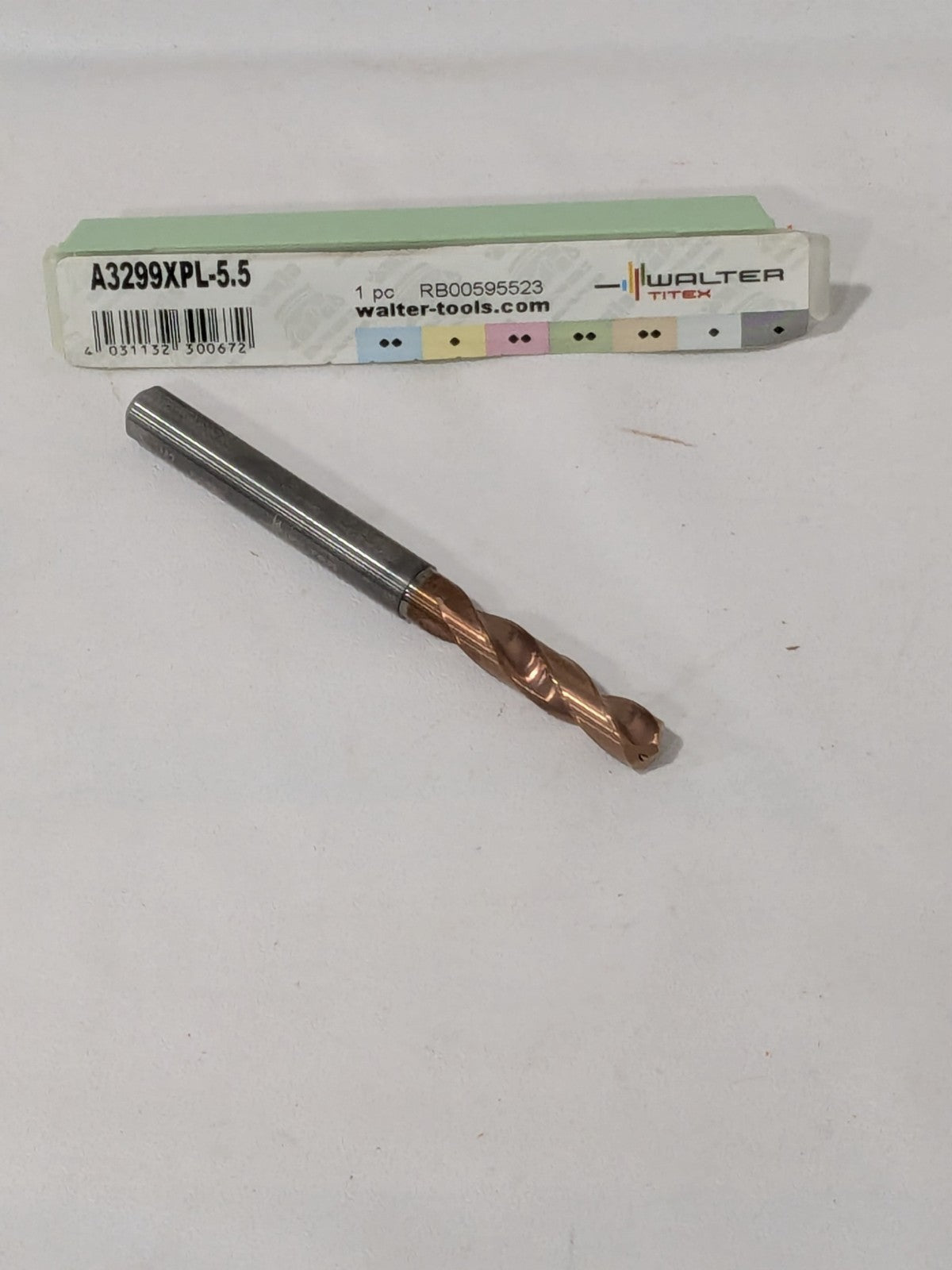 Walter- Titex Carbide Drill A3299XPL 5.5MM 5954710