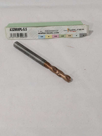 Walter- Titex Carbide Drill A3299XPL 5.5MM 5954710