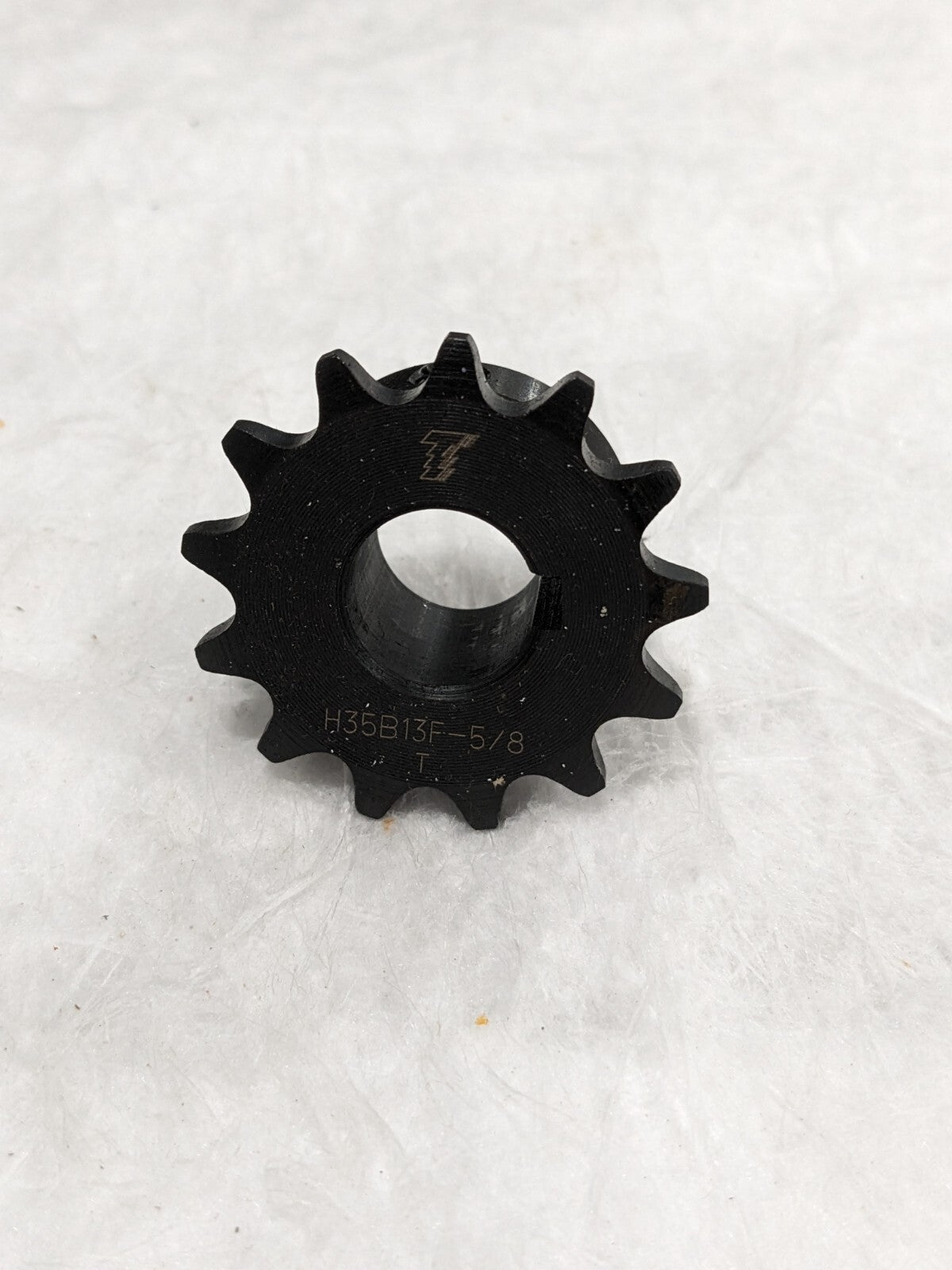 U.S. TSUBAKI Finished Bore Sprocket: 13 Teeth, 3/8" Pitch, 5/8" Bore 3