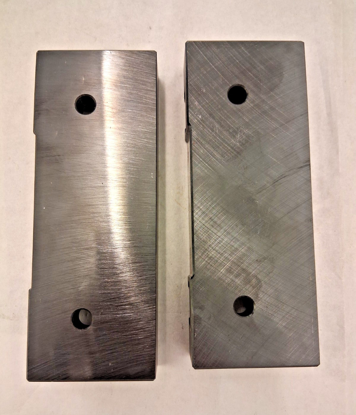 Snap Jaws Vise Jaw 6" W 2-1/4" H 1" T Flat No Step 2Pcs 6MSJ-225