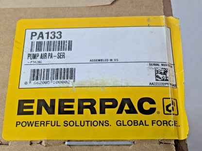 Enerpac Air Hydraulic Pump 10000 PSI PA133