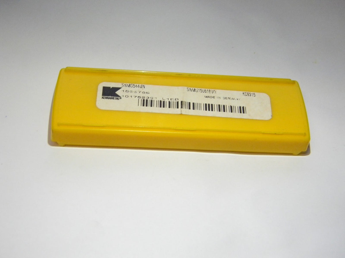 Kennametal Carbide Turning Inserts SNMG544 UN Grade KC9315 box of 5 1566788