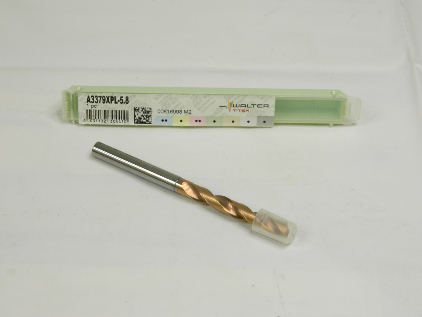 Walter Titex SC Jobber Length Drill Bit: 0.625" Dia, 140 ° A3379XPL-5.8 595