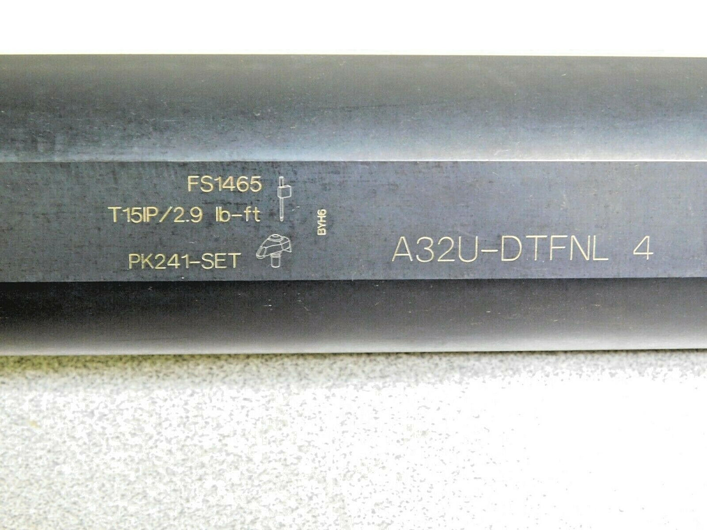 Walter Indexable Boring Bar 2.402" Bore Dia x 2" SD x14" OAL A32U-DTFNL4 6351552
