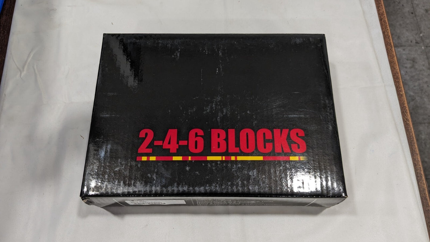 MHC Hardened Steel 2 - 4 - 6 Setup Blocks  Match Ground Pair 6630-4020
