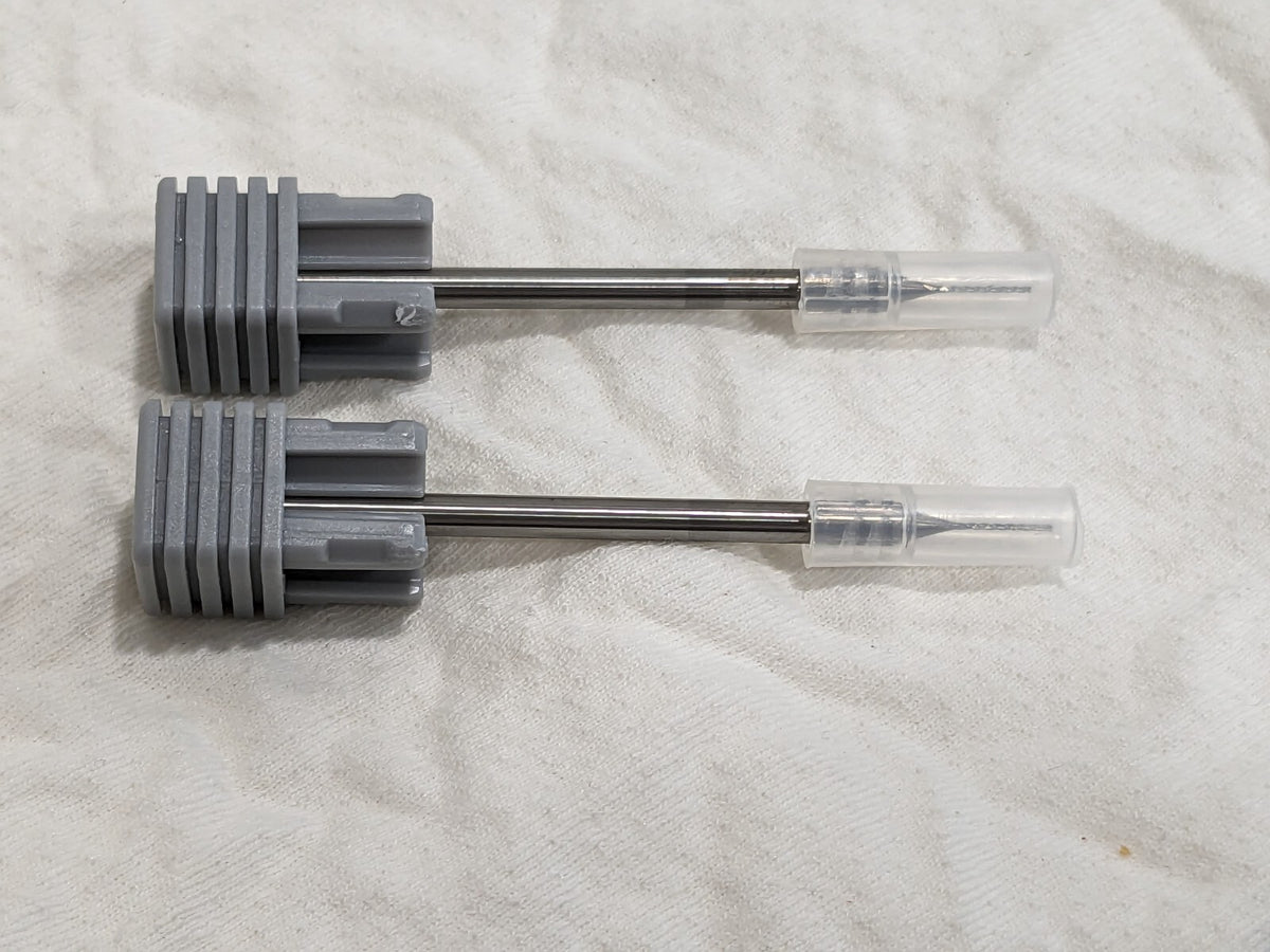 HARVEY TOOL Square End Mills: 0.5 mm Dia, 3 Flute, Solid Carbide 34920