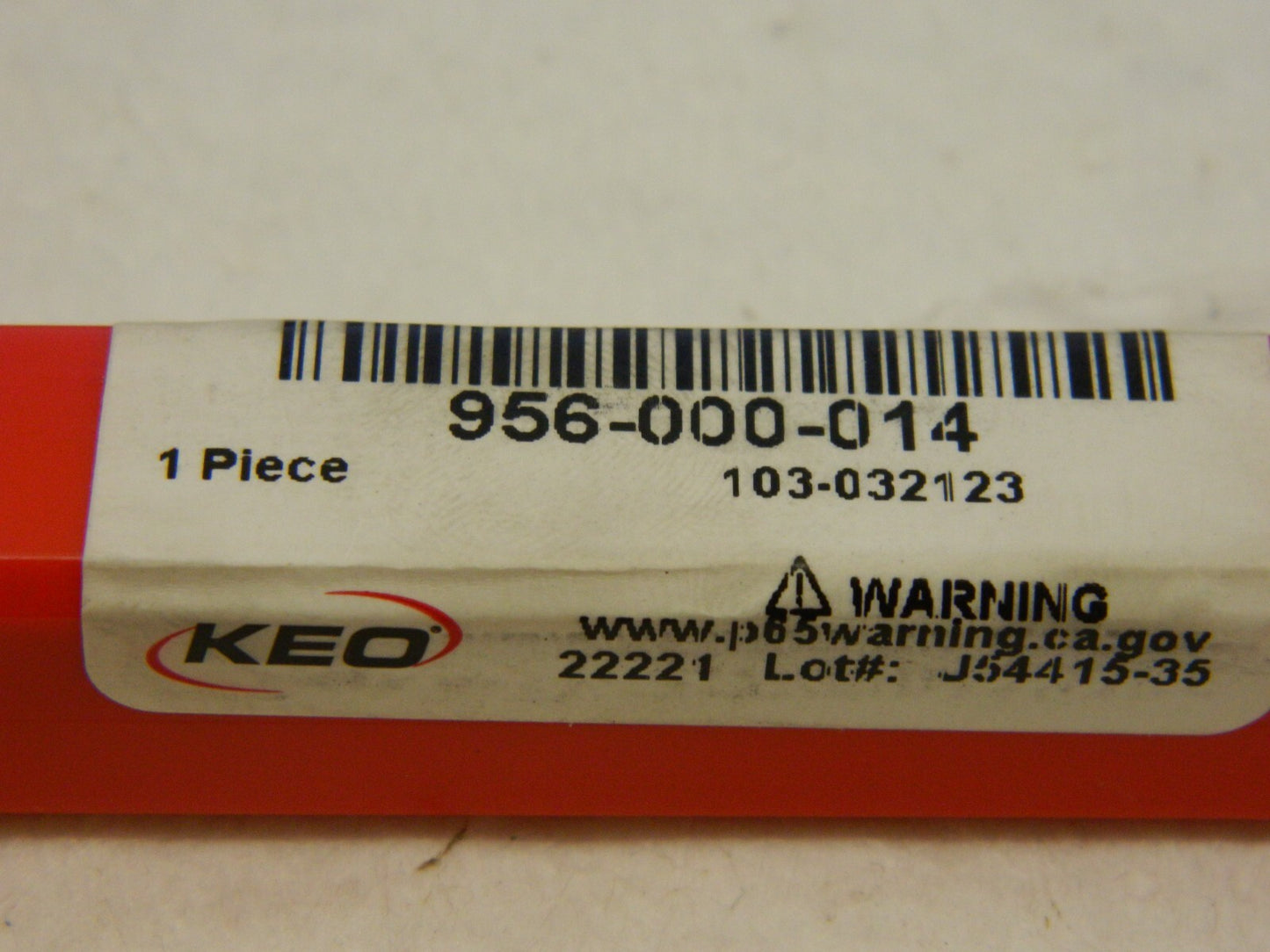 KEO 90&deg Bright/Uncoated, 1/2" Shank Diam, RH Cut 32123