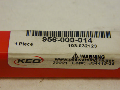 KEO 90&deg Bright/Uncoated, 1/2" Shank Diam, RH Cut 32123