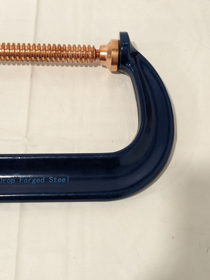 GIBRALTAR C-Clamp: 6" Max Opening, 4-1/8" Throat Depth, Regular-Duty C
