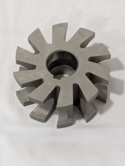 HSS Concave Radius Cutter 1"x3-1/4"x1" 10 Teeth Arbor Connection
