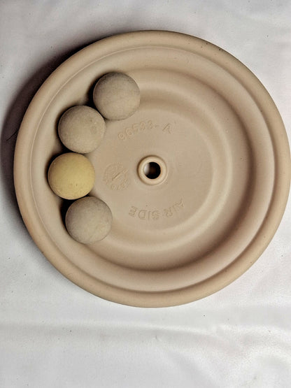 ARO Santoprene Fluid Section Repair Kit for 3/8" Diaphragm Pump 1 PC 637429-AA