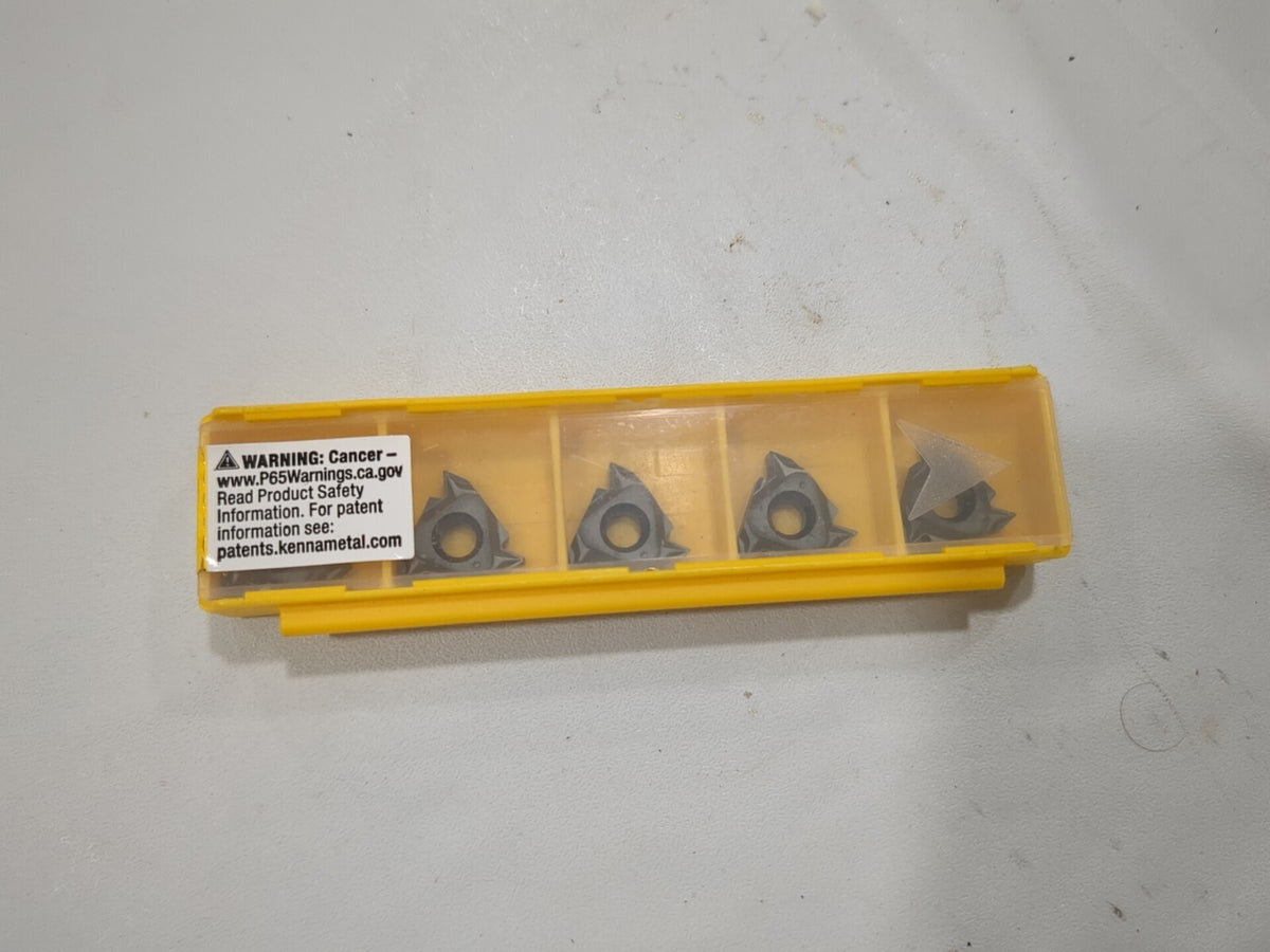 KENNAMETAL 5pc Laydown Threading Inserts LT16NRG60CB KC5025 Carbide 1698209
