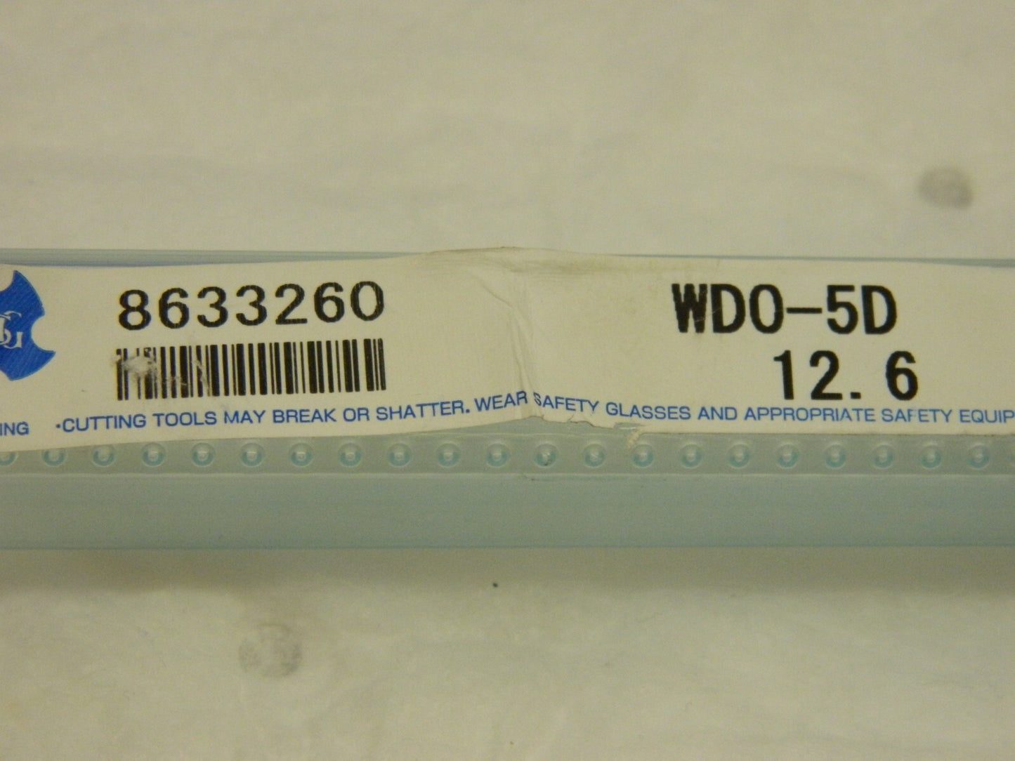 OSG Jobber Length Drill Bit: 12.6 mm Dia, 140 ° Solid Carbide 8633260