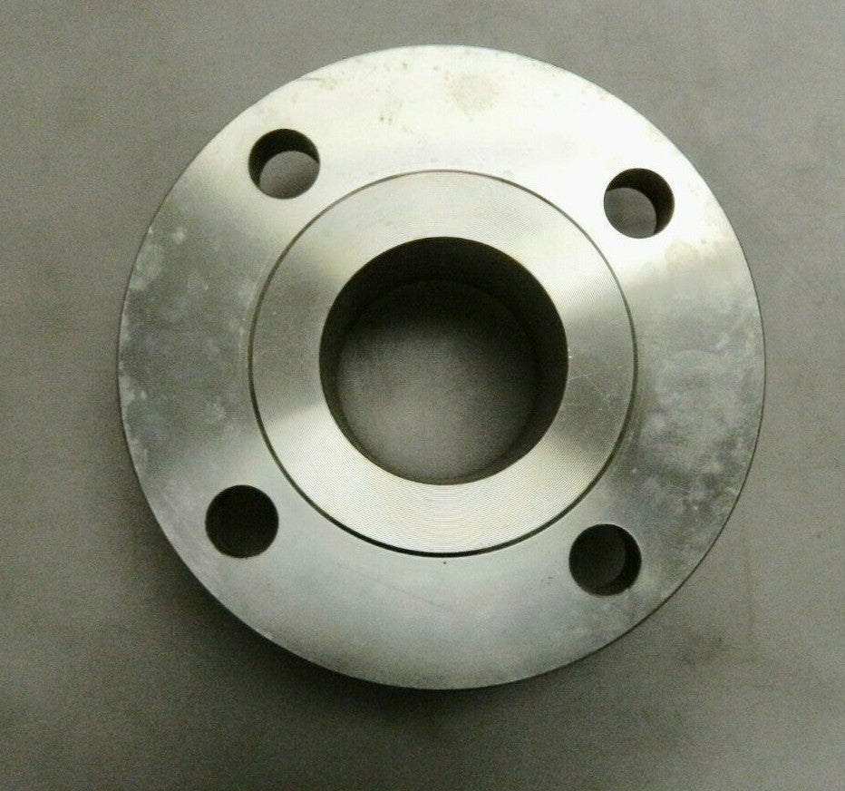 Merit Brass Weld Neck Pipe Flange 2-1/2" Pipe 7" OD Stainless Steel AC