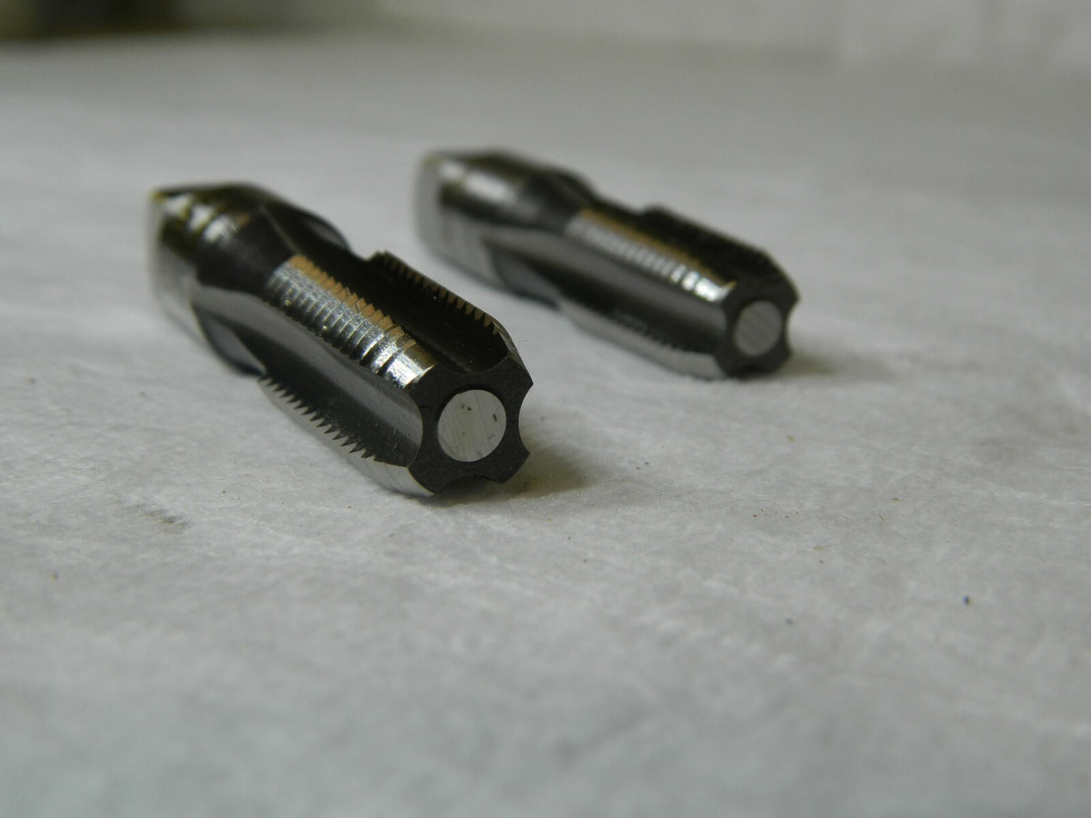 Hertel 1/4-18 NPT 4 Flute High Speed Steel Standard Flute Tap Qty 2 59920439