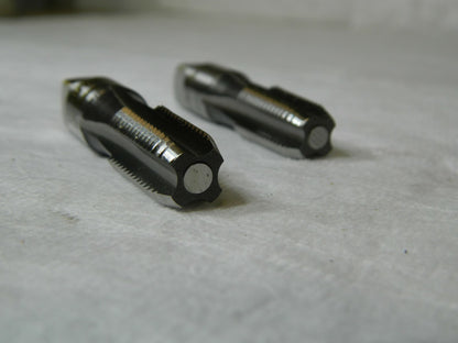 Hertel 1/4-18 NPT 4 Flute High Speed Steel Standard Flute Tap Qty 2 59920439