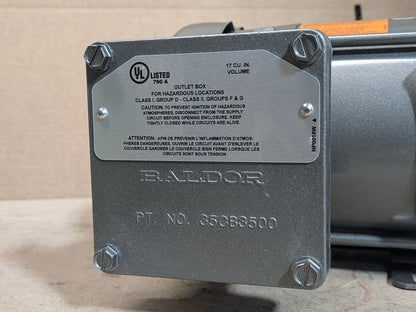 Baldor L4003A Electric Motor for Hazardous Locations 1/4 HP 115/230v 1-Phase