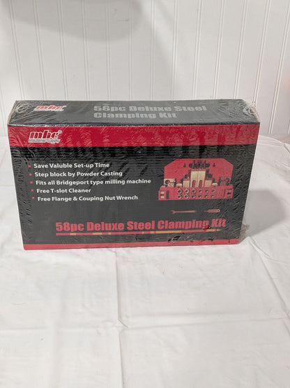 Fixture Clamp Step Block & Clamp Set: 52 Pc 400-3626