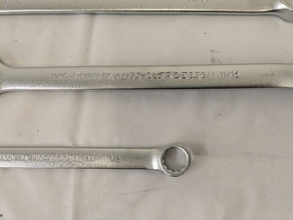 PROTO Combination Wrench Set: 10pc J1200-80ASD INCOMPLETE
