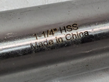 Interchangeable Pilot Counterbore 3MT HSS 1-1/4" Dia 5FL 08781163