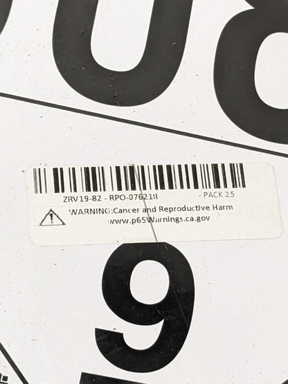 Labelmaster UN 3082 Miscellaneous Dangerous Goods Hazmat Placard Qty 25 ZRV19-82