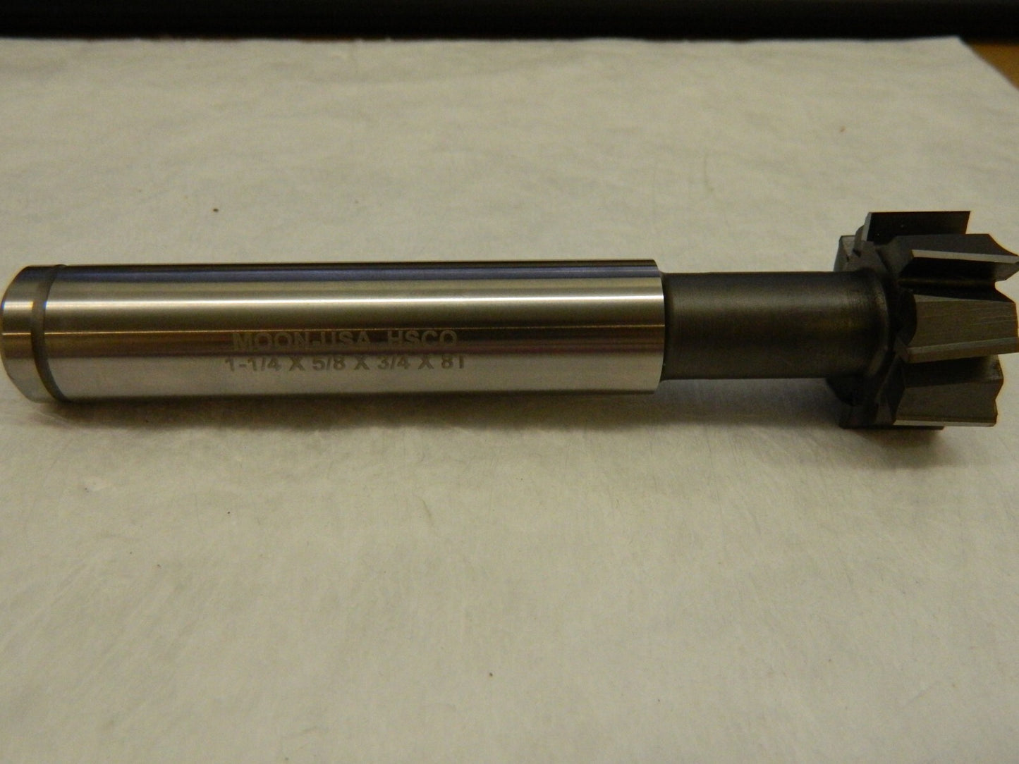 1-1/4 Diam, 5/8 Wide, Cobalt T-Slot Cutter CETS12-58