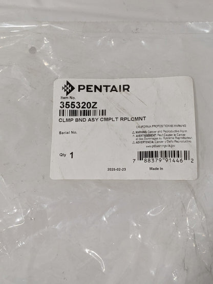 Pentair Pump Band Clamp With Knob for Challenger Pump 355320Z