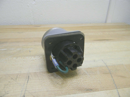 Russell Stoll Control Circuit Female Connector 600VAC 250VDC 5P 6W 20A SKWC6G