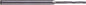 Hertel Chucking Reamer 0.039" Dia. Solid Carbide 4FL Qty. 2  70253539