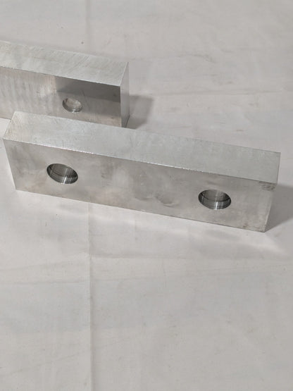 Gibraltar Vise Jaw 8.13" Wide, 2-1/2" High, 1.2500" Thick, Flat (