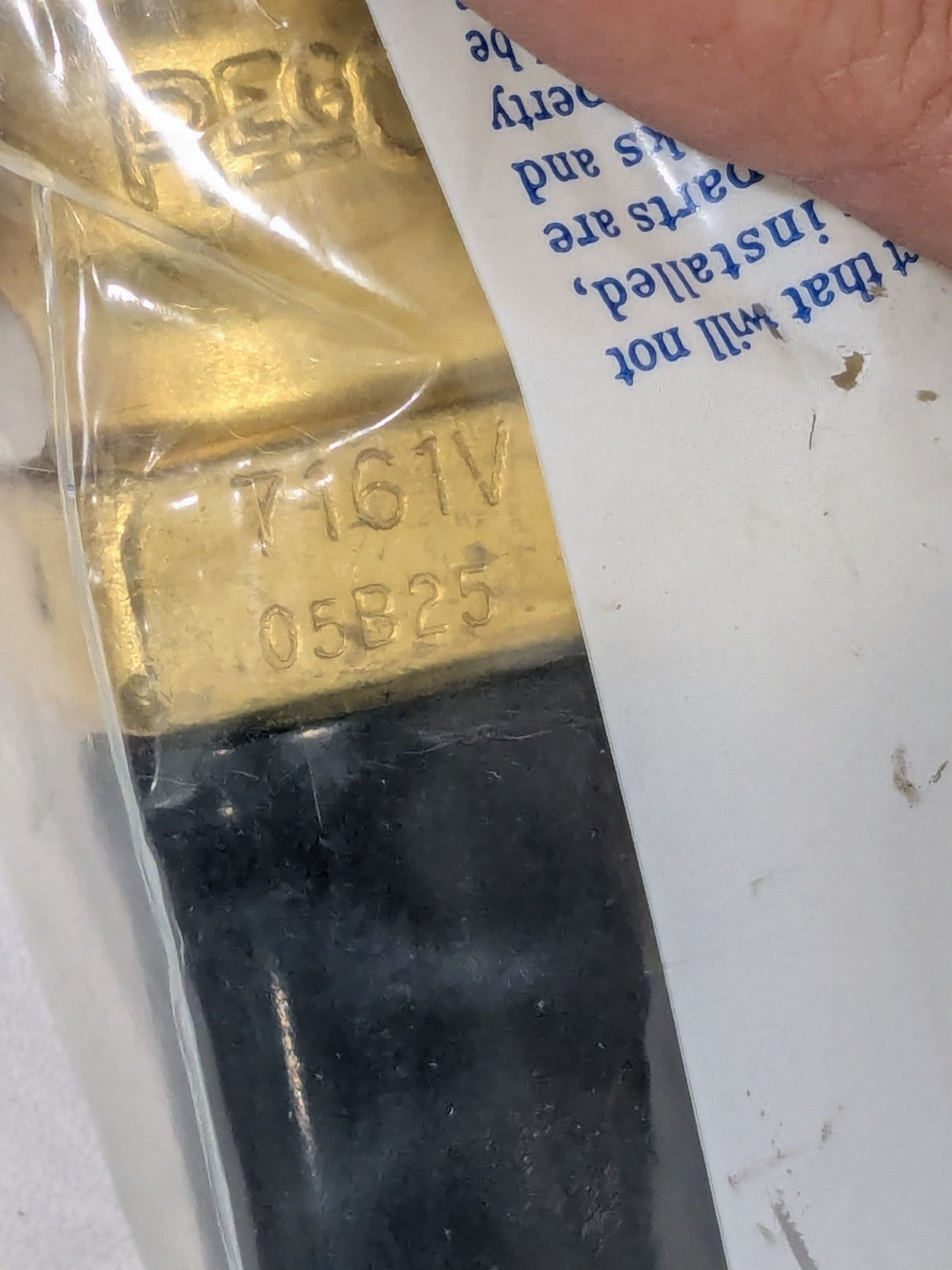 Rego Line Station Valve, W/Cap And Chain- 7161V