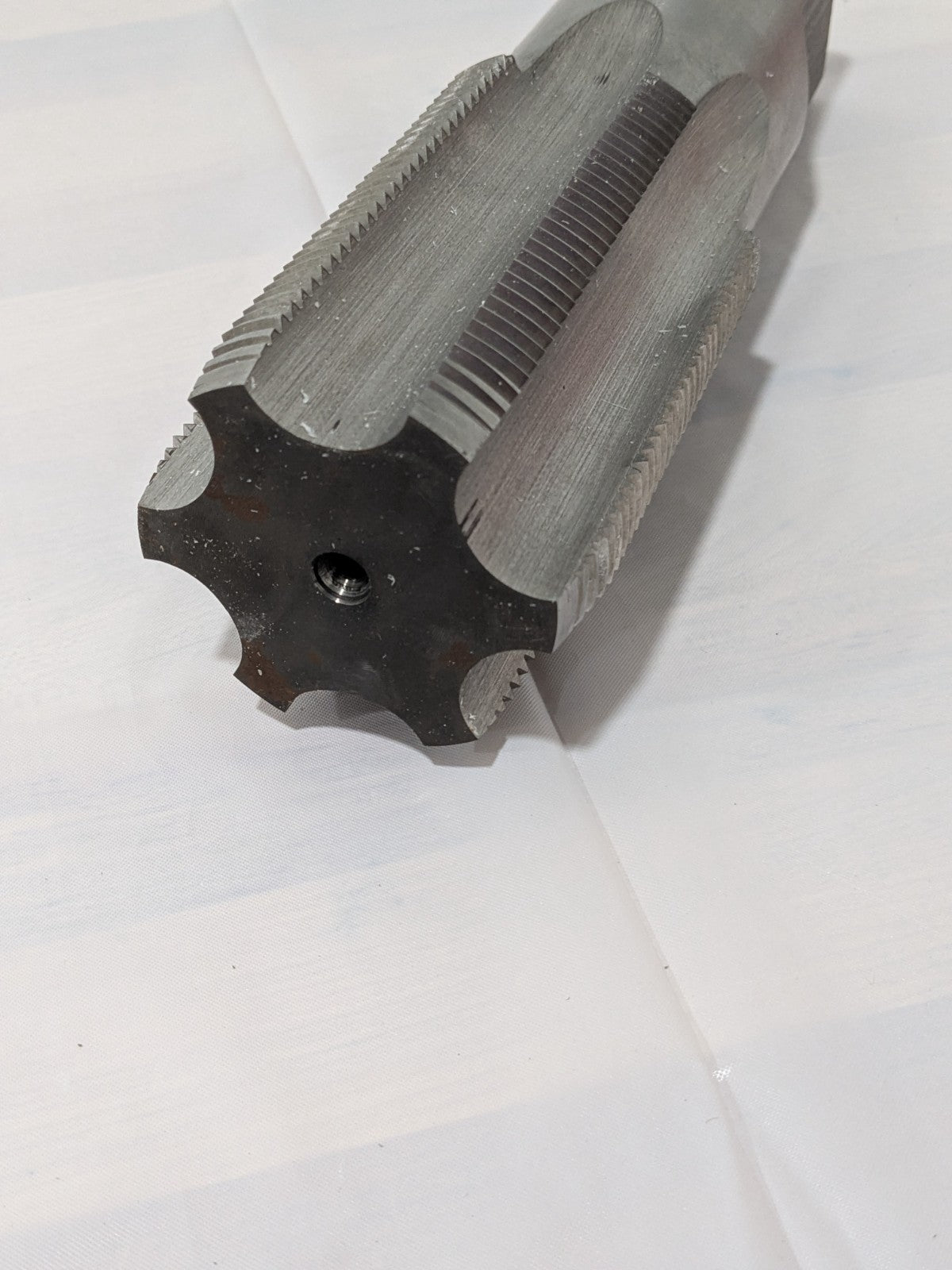 HERTEL Straight Flute Tap: 2-5/8-8 UNS, 6 Flutes, Plug Chamfer HSS 87042