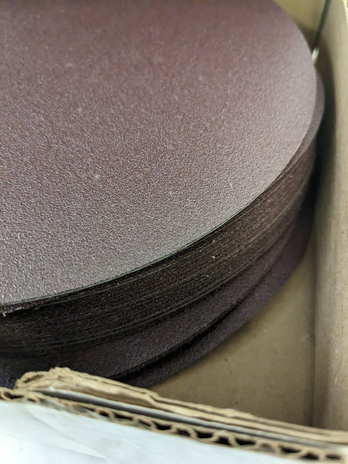 3M PSA Disc: 9" Disc Dia, 100 Grit, Aluminum Oxide 50pk 7010294667