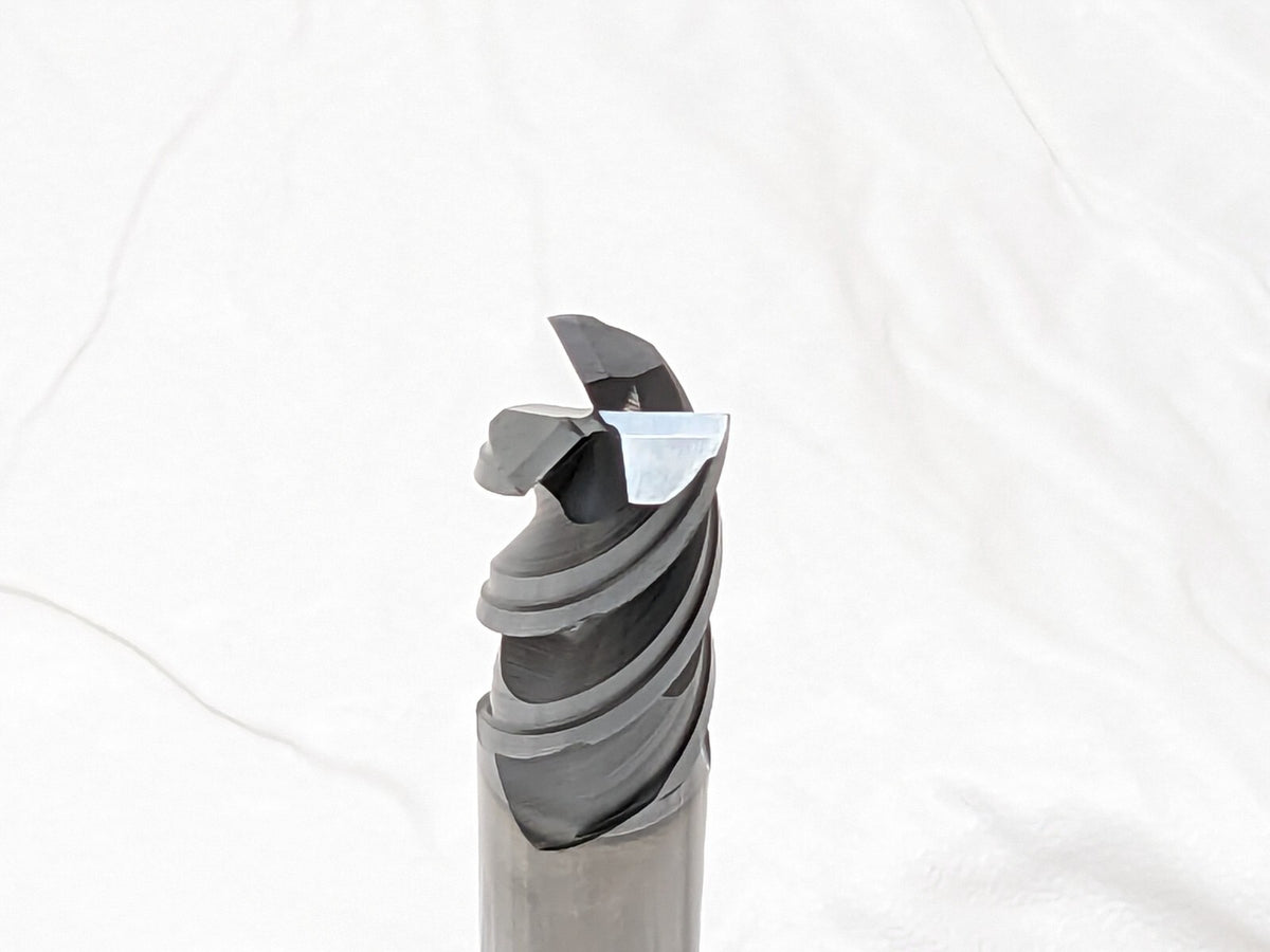 SECO Carbide Corner Chamfer End Mill 1/2" Dia 3FL 5530500Z3.3-SIRON-A 02712