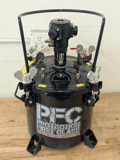 Berkebile Pressure Pot System 5 Gal Tank 90 PSI Max BPFC-PROSYS5 Scratch N Dent