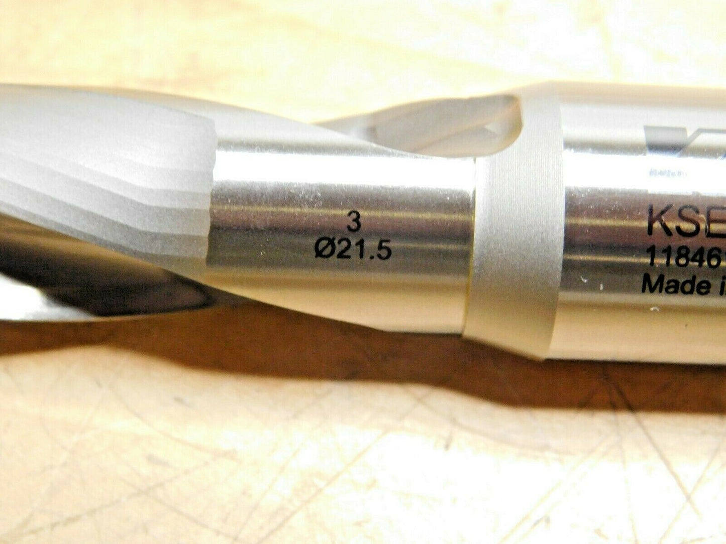 Kennametal Replaceable-Tip Drill 21.5mm - 22mm Dia 10xD KSEM215R10WN25M 1611435