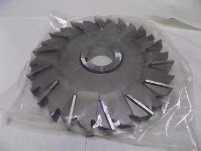 Moon Cutter Side Mill Cutter 8" x 3/4" x 1-1/2" 28T HSS Staggered