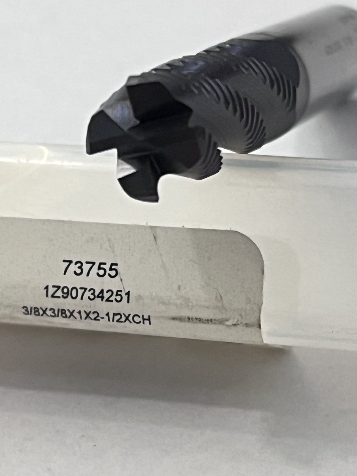 Sandvik Coromant  Corner Radius End Mill: 7.95 mm Dia, 4 Flute, Solid Carbide