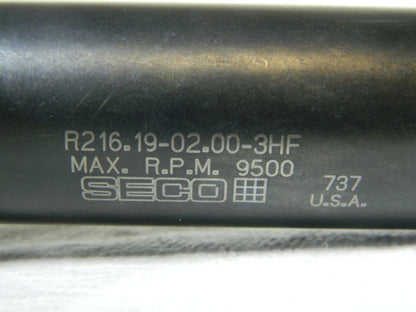Seco Milling Cutter 1.9685" x 0.4331" x 1-1/4" x 5" 3FL 7218