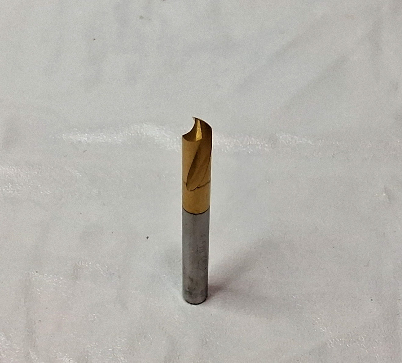 KEO Spotting Drill HSS TiN RH  90 Deg 1/4" Dia X 2-1/2" OAL 32140-TIN